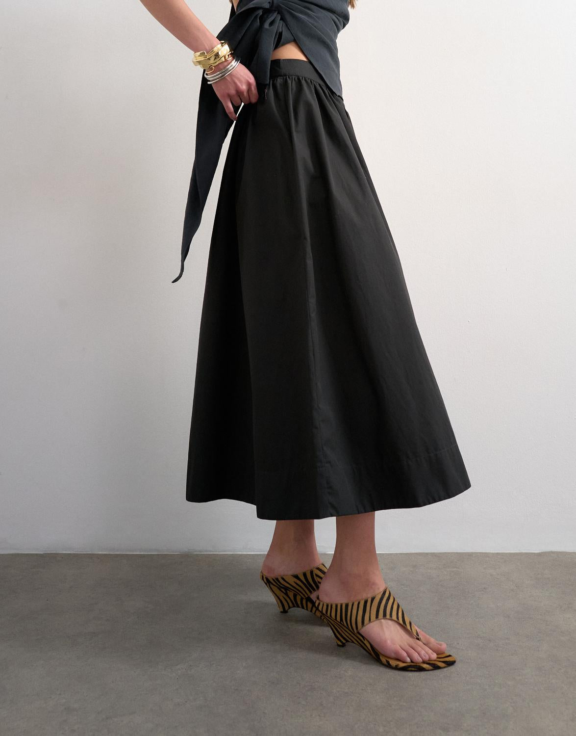 TSSALLY MIDI SKIRT